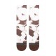 STANCE Nice To Meet You Crew Red Fade Socks