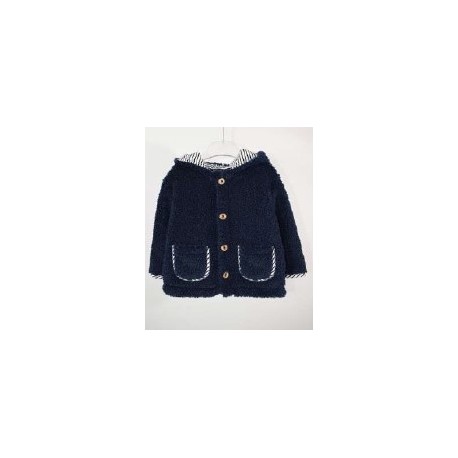 Papylou Baby Bouclé Jacket Renote Navy