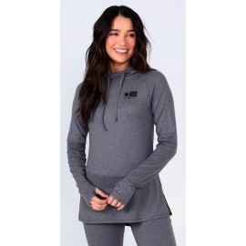 SALTY CREW Thrill Seekers Women Hooded Charcoal