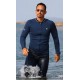 Men’s Neoprene Jacket Zipped Rivage 3mm Blue