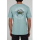 Tee Shirt Homme SALTY CREW Blue Crabber Mackerel