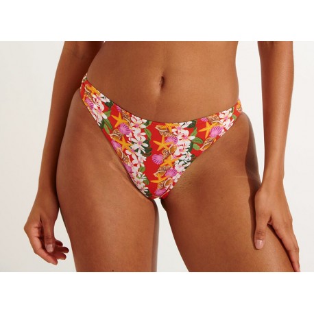 Bas de Maillot de Bain BANANA MOON Duca Shellbay Rouge