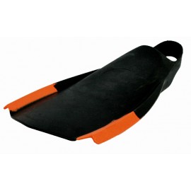 The Edge Black Orange Bodyboard Fins