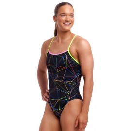 Maillot de bain 1 Piece Femme FUNKITA Swim Secur Star Sign Règles