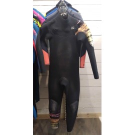 Billabong Furnace Comp Zip 5/4mm Wetsuits Size 16 years Second Hand