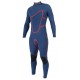 Wetsuit Sooruz Men Fighter Chest Zip 4/3mm Blue