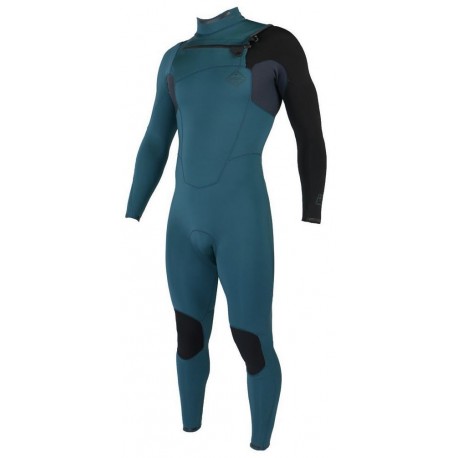 Wetsuit Sooruz Men Fighter Chest Zip 4/3mm Blue