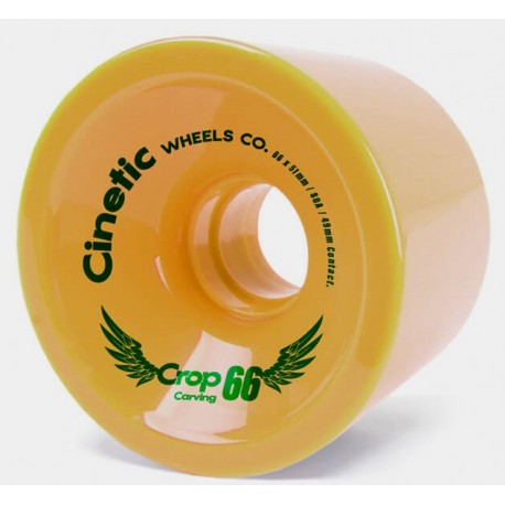 Roues Cinetic Crop 66mm 80A Orange