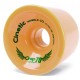 Cinetic Skate Wheels Crop 70mm 80A Orange