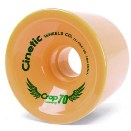 Cinetic Skate Wheels Crop 70mm 80A Orange
