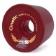 Roues Cinetic Crop 66mm 82A Red