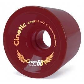 Cinetic Skate Wheels Crop 66mm 82A Red
