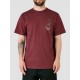 Tee Shirt Volcom Lintell Classic Merlot