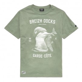 Stered Children's T-Shirt Coast Guard Olive