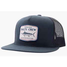 Salty Crew Stealth Navy Trucker Cap