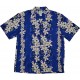 Chemise Hawaïenne TWO PALMS Vintage Plumeria Navy