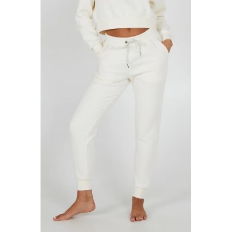 Pantalon De Survêtement Femme SALTY CREW Alpha Jogger Off White