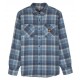 Chemise Flanelle Homme Santa Cruz Apex Blue Check