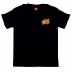 Santa Cruz Goal Flame Black Junior T-shirt