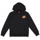 Santa Cruz Goal Flame Junior Sweatshirt Hood Black