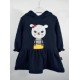 Robe Capuche Enfant Papylou Grannec Marine