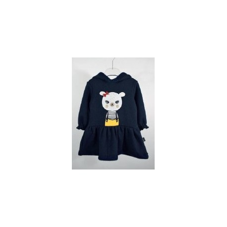 Robe Capuche Enfant Papylou Grannec Marine