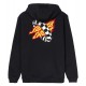 Santa Cruz Goal Flame Hood Sweatshirt Black