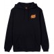 Sweat Capuche Santa Cruz Goal Flame Hood Black