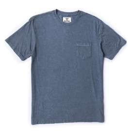 Tee Shirt Homme VISSLA Solid Sets Pocket Sea