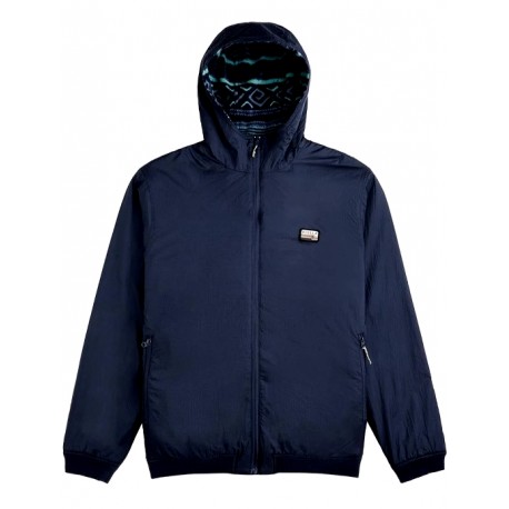 VISSLA Men's Reversible Jacket Sequoia Dark Naval