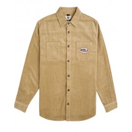 Men's Velvet Shirt VISSLA Blink Woven Light Khaki