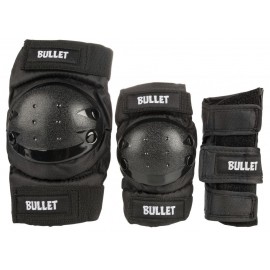 Set de Protections Bullet Standart Junior Noir