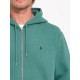 Sweat à Capuche Zippé Volcom Single Stone Sea Green