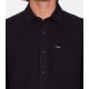 Volcom Long Sleeve Caden Solid Black Shirt