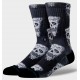 Chaussettes STANCE Pizza Face White Black