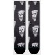 Chaussettes STANCE Pizza Face White Black