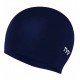 TYR Navy Latex Swimming Beanie