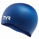 Bonnet De Natation en SILICONE Mixte TYR Wrinkle Free Navy