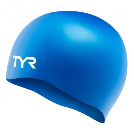 Bonnet De Natation en SILICONE Mixte TYR Blue