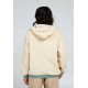 Women's Zip Fleece Sweatshirt SALTY CREW Coastal Natural