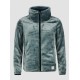 Women's Full Zip Velour Fleece PROTEST Prtvance Evergreen