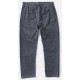 VISSLA No See Ums Cord Eco Elastic Midnight Pants