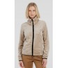 PROTEST Prtvance Bamboobeige Women's Full Zip Velour Fleece