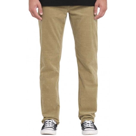 Volcom Solver 5 Pocket Cord Khaki Pants