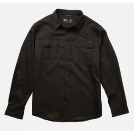 Salty Crew Fathom Solid Black Men's Shirt