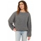 SISSTREVOLUTION Bakara Grey Heather Women's Sweater