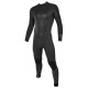 Wetsuit Sooruz Men Fighter Chest Zip 5/4/3mm Black