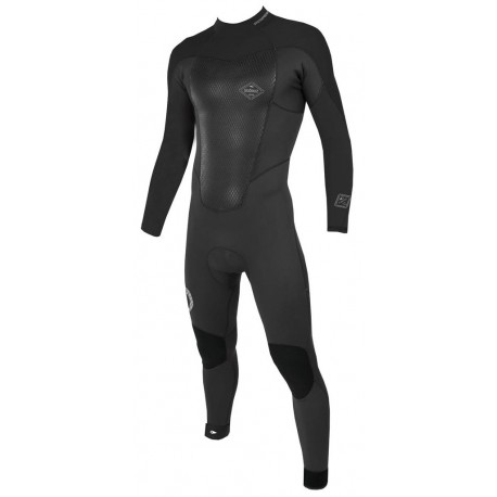 Wetsuit Sooruz Men Fighter Chest Zip 5/4/3mm Black