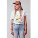 Women's T-Shirt OCEAN PARK Sun Club Ivory