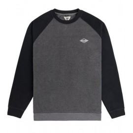 Pull Polaire Homme VISSLA Andy Eco Polar Crew Charcoal